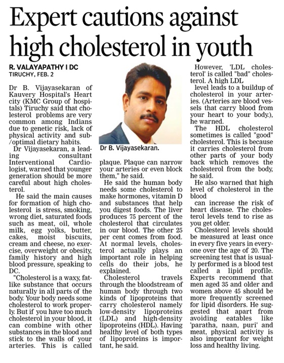 High cholesterol in youth Dr. Vijay main