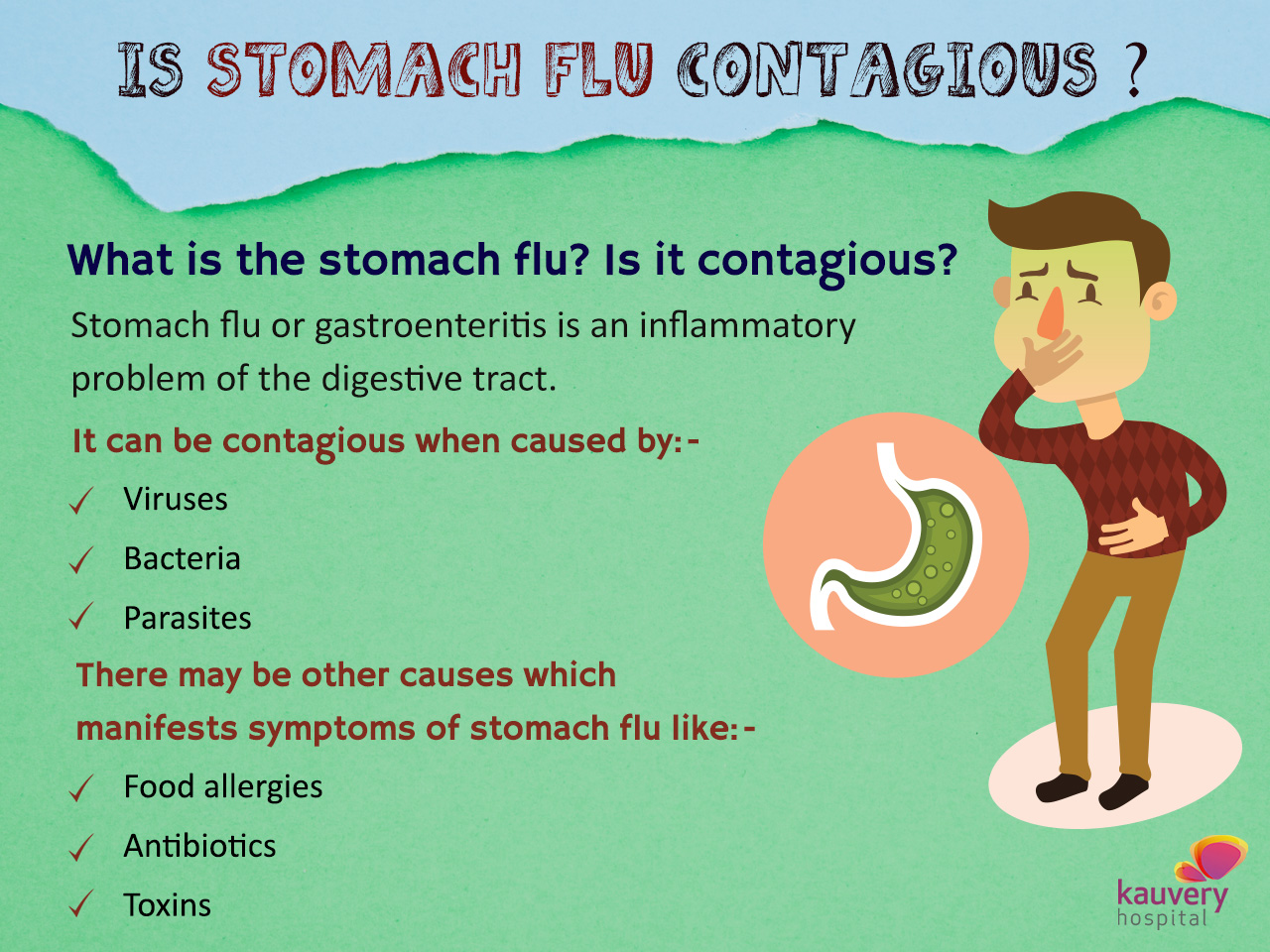 Stomach Flu Or Gastroenteritis