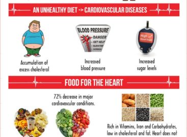 The Significance of Diet in Heart Diseases – Infographic
