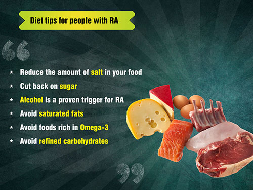 Diet Tips for people with Rheumatoid Arthritis