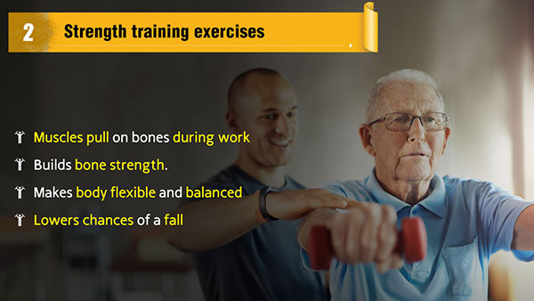 Strength training exercises