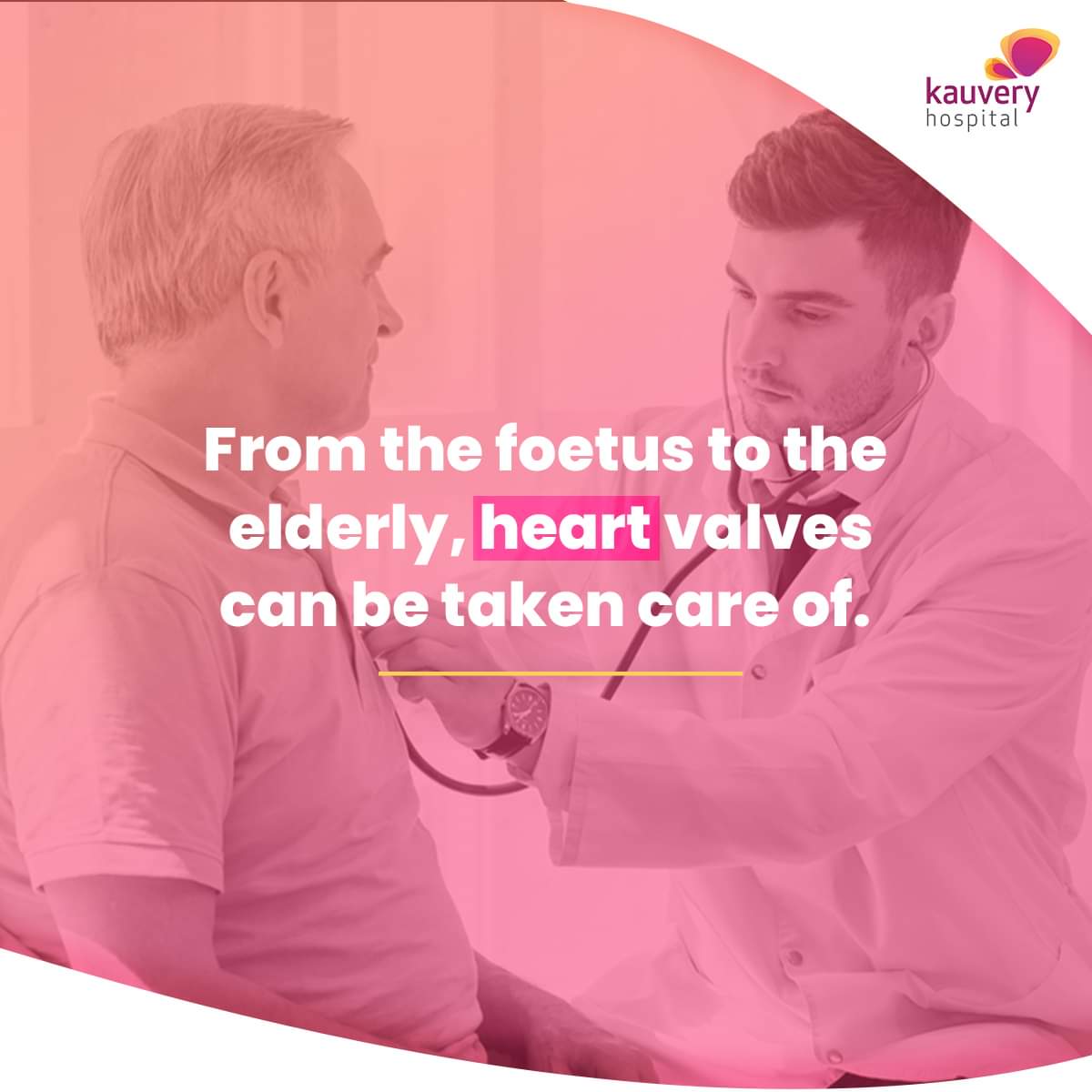 Heart valves can be taken care of