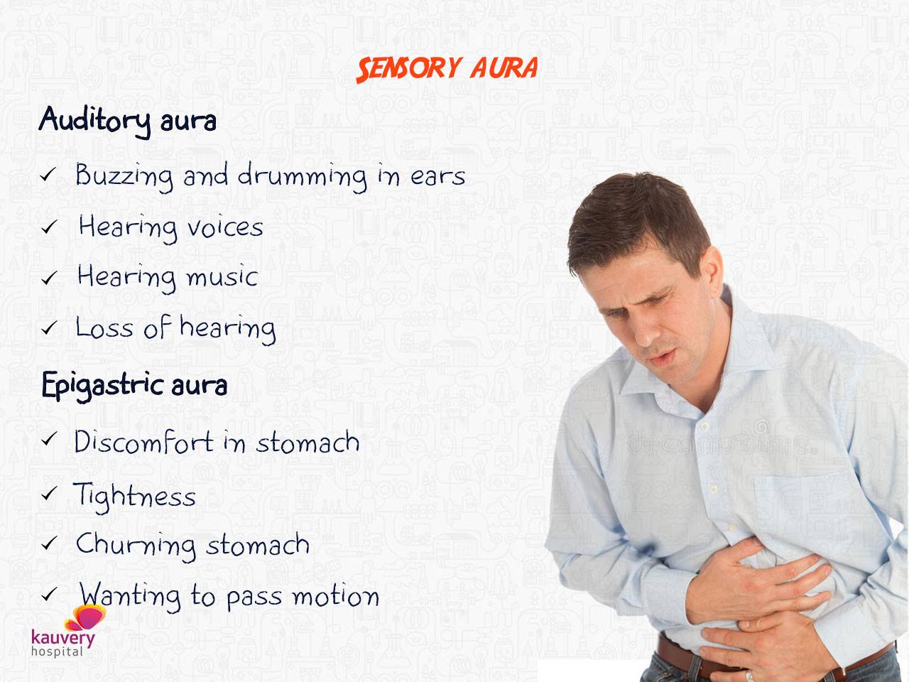 Sensory Aura - Auditory and Epigastric Aura