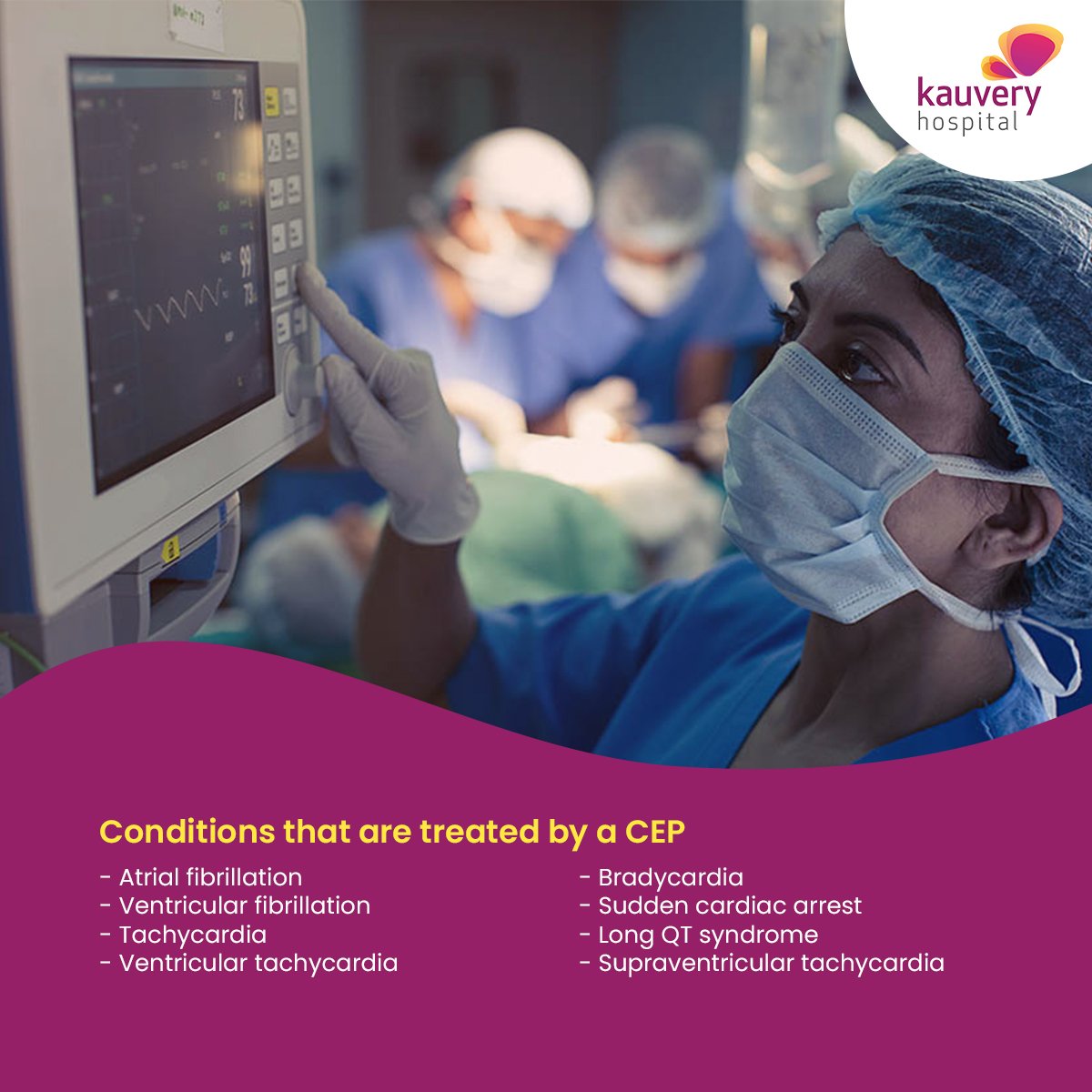 Conditions that are treated by CEP