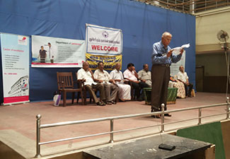 Health Talk at Pondicherry Senior Citizen Welfare Association2