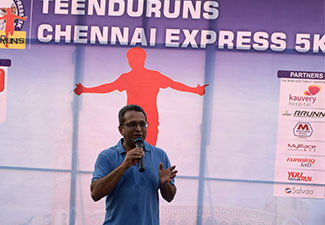 Teenduruns Chennai Express - 5 K Marathon was held on 24th April 20162