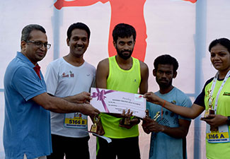 Teenduruns Chennai Express - 5 K Marathon was held on 24th April 20163