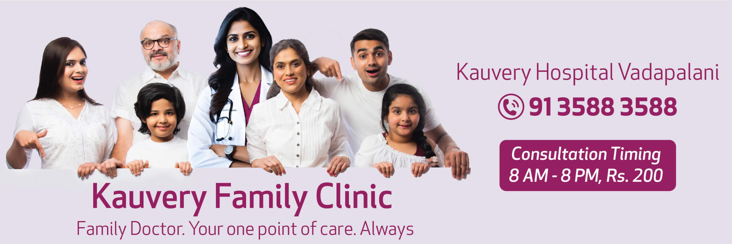 Family Clinic in Vadapalani