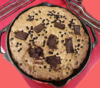 Skillet Chocolate Cookie